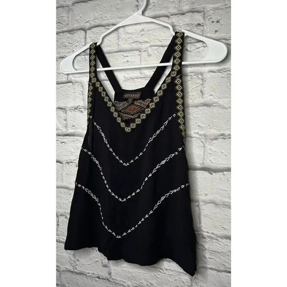SHYANNE WOMEN'S SOUTHWESTERN EMBROIDERED V-NECK CAMI SIZE S. - Picture 5 of 10